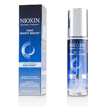 Nioxin Intensive Therapy Night Density Rescue with Nioxydine24 (Random Packaging)