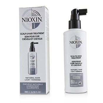 Nioxin Diameter System 1 Scalp & Hair Treatment (Natural Hair, Light Thinning) (Random Packaging)