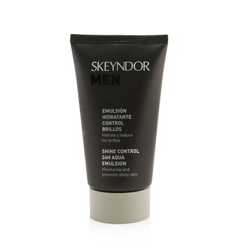 SKEYNDOR Men Shine Control 24H Aqua Emulsion - Moisturize & Prevents Shiny Skin (For Normalise Mixed & Oily Skins)