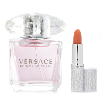 Versace Bright Crystal Eau De Toilette30ml+Eight Hour Lipcare Stick 3.7g