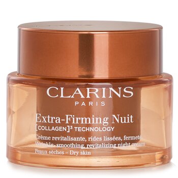 Clarins Extra Firming Creme Nuit Wrinkle Smoothing Revitalizing Night Cream (Dry Skin)