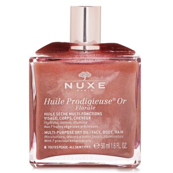Nuxe Huile Prodigieuse Or Florale Multi Purpose Face Body Hair Dry Oil