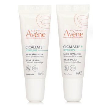 Avene 【1+1 Set】Cicalfate LIPS Repair Balm - For Chapped, Irritated Lips