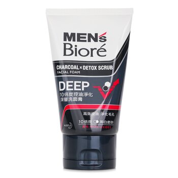 Biore MENS Charcoal Detox Deep