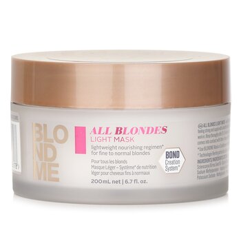 Schwarzkopf Blond Me All Blondes Light Mask (Exp. Date 31 Aug 2026)