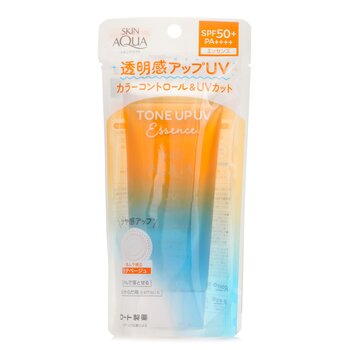 Rohto Skin Aqua Tone Up UV Essence - # Latte Beige