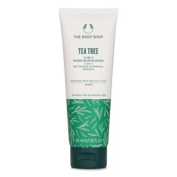The Body Shop Tea Tree 3In1 Wash Scrub Mask