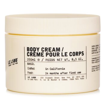 Le Labo Basil Body Cream